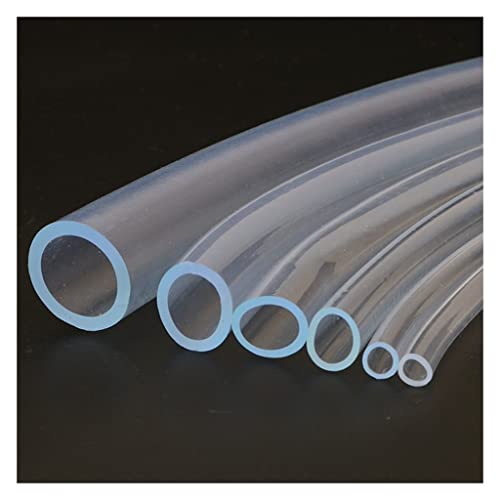 Gummischlauch, Kunststoffrohr, 1 m transparente PVC-Schläuche, 3 4 5 6 8 10 12 20 25 mm Sanitärschlauch, flexibler Schlauch for Wasserpumpe, Aquarium, Gartenbewässerung, 1 Stück(25x29mm) von ZDUD
