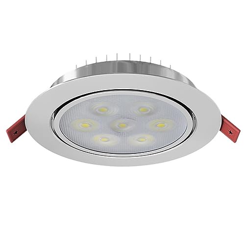 Recessed Downlight,Ceiling Spot Lights, LED Ceiling Spotlight Accent Lighting Indoor Flush Mount Accent Spot Lamp Mini Directional Spotlights Ceiling Downlights(3000k,7W) von ZDUD