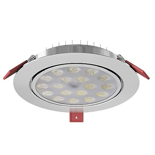 Recessed Downlight,Ceiling Spot Lights, LED Ceiling Spotlight Accent Lighting Indoor Flush Mount Accent Spot Lamp Mini Directional Spotlights Ceiling Downlights(6000k,18W) von ZDUD