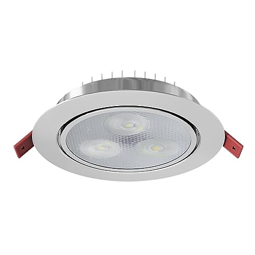 Recessed Downlight,Ceiling Spot Lights, LED Ceiling Spotlight Accent Lighting Indoor Flush Mount Accent Spot Lamp Mini Directional Spotlights Ceiling Downlights(6000k,3W) von ZDUD