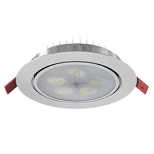 Recessed Downlight,Ceiling Spot Lights, LED Ceiling Spotlight Accent Lighting Indoor Flush Mount Accent Spot Lamp Mini Directional Spotlights Ceiling Downlights(6000k,5W) von ZDUD