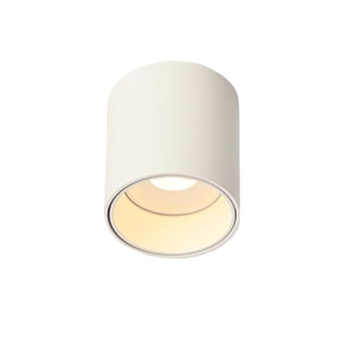Recessed Downlight,Ceiling Spot Lights,LED Ceiling Spotlight Cylinder Flush Mount Downlight 2.83in Directional Ceiling Spot Light Aluminum Housing Ceiling Spotlights(White3000k,7W) von ZDUD