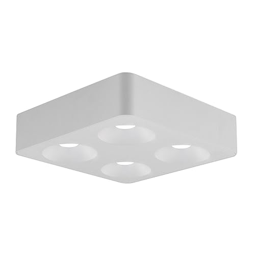 Recessed Downlight,Ceiling Spot Lights,Modern Square Ceiling Light Aluminum LED Downlight Accent Spot Lighting Indoor, Minimalist Ceiling Downlights 4-lights Spotlights For Living Room Bedroom Entrywa von ZDUD
