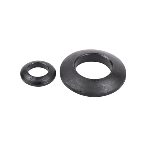 Senkscheibe, M6 M8 M10 M12 M16 M20 M24 Edelstahl Konkav Konvex Kegeldichtung Kohlenstoffstahl(Spherical Carbon,M16 (3Pcs)) von ZDUD