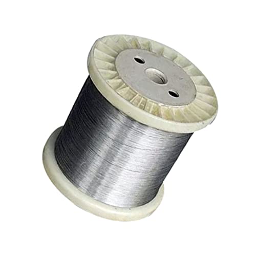 Stahldraht, Drähte, Stangen, 5 Meter, weicher/harter, Edelstahldraht, Einzelstrangbindung, Weicheisendraht(Soft Steel 5meters,Dia 0.2mm) von ZDUD