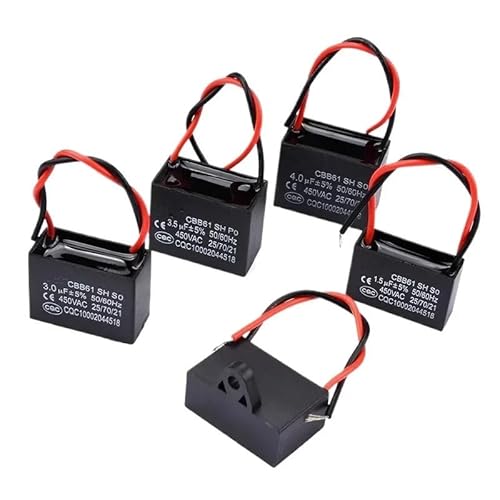 ZDVHOMCB 1PCS CBB61 Fan Starting Capacitor Ceiling Fan Range Hood 450V 1.5UF ZDVHOMCB 1PCS CBB61 Fan Starting Capacitor Ceiling Fan Range Hood 450V 1.5UF von ZDVHOMCB