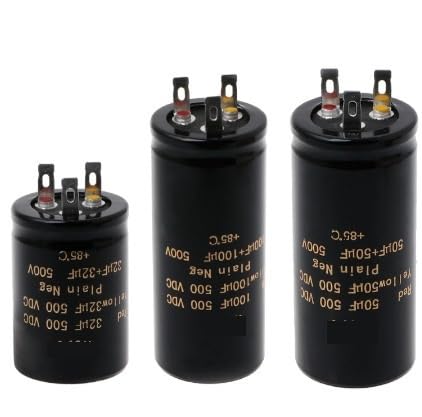 ZDVHOMCB 1pc 500V Electrolytic Double Amplifier Capacitors 100uf ZDVHOMCB 1pc 500V Electrolytic Double Amplifier Capacitors 100uf von ZDVHOMCB