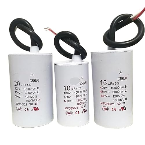 ZDVHOMCB 1pc CBB60 Start Capacitor Submersible Pump Electronic Starter Washing Machine Capacitor 450V 8uf ZDVHOMCB 1pc CBB60 Start Capacitor Submersible Pump Electronic Starter Washing Machine Capacitor 450V 8uf von ZDVHOMCB