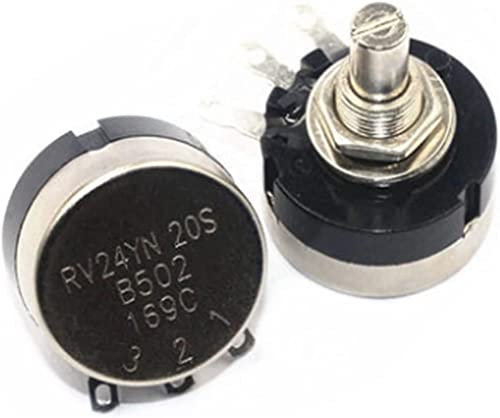 industrieller Schalter Netzschalterknopf RV24YN20S B201 B501 B102 B202 B502 B103 B203 B503 B104 B105 Potentiometer RV24 YN20S Ersatzteile (Color : 5k-b502) von ZDVHOMCB