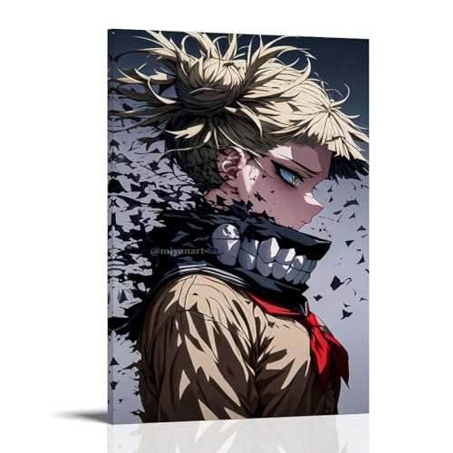 ZDXTYH My Hero Academia Moderne ästhetische Dekodrucke für Schlafzimmer, Wohnzimmer, Büro, mit hochwertiger, lichtbeständiger Leinwand, 20 x 30 cm, My Hero Academia von ZDXTYH