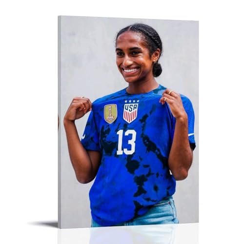 ZDXTYH Naomi GirmaModerne ästhetische Dekodrucke für Schlafzimmer, Wohnzimmer, Büro, mit hochwertiger, lichtbeständiger Leinwand, 30 x 45 cm, Naomi Girma von ZDXTYH