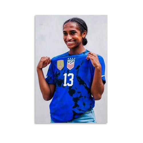 ZDXTYH Naomi GirmaModerne ästhetische Dekodrucke für Schlafzimmer, Wohnzimmer, Büro, mit hochwertiger, lichtbeständiger Leinwand, 50 x 75 cm, Naomi Girma von ZDXTYH
