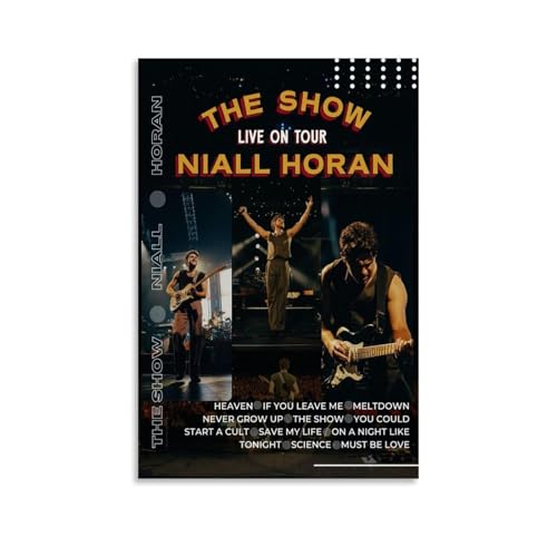 ZDXTYH Niall Horan__ The ShowModerne, ästhetische Dekodrucke für Schlafzimmer, Wohnzimmer, Büro, mit hochwertiger, lichtbeständiger Leinwand, 60 x 90 cm, Niall Horan__ The Show von ZDXTYH