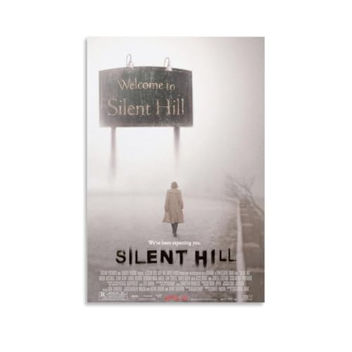 ZDXTYH Silent HillModerne ästhetische Dekodrucke für Schlafzimmer, Wohnzimmer, Büro, mit hochwertiger, lichtbeständiger Leinwand, 50 x 75 cm, Silent Hill ZDXTYH Silent HillModerne ästhetische Dekodrucke für Schlafzimmer, Wohnzimmer, Büro, mit hochwertiger, lichtbeständiger Leinwand, 50 x 75 cm, Silent Hill von ZDXTYH