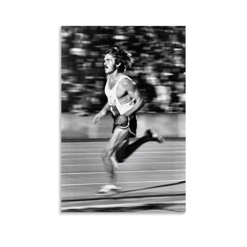 ZDXTYH Steve Prefontaine, moderne ästhetische Dekodrucke für Schlafzimmer, Wohnzimmer, Büro, mit hochwertiger, lichtbeständiger Leinwand, 20 x 30 cm, Steve Prefontaine von ZDXTYH