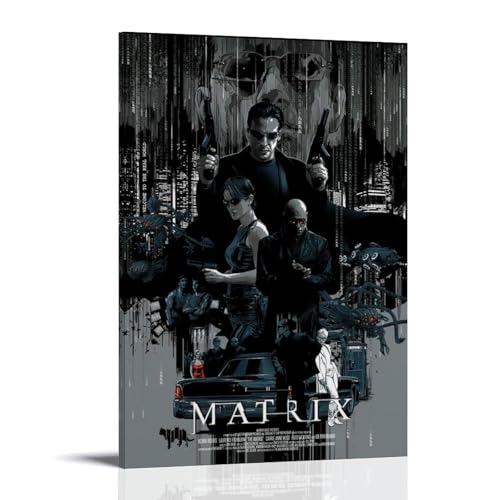 ZDXTYH The MatrixModerne ästhetische Dekordrucke für Schlafzimmer, Wohnzimmer, Büro, mit hochwertiger, lichtbeständiger Leinwand, 20 x 30 cm, The Matrix ZDXTYH The MatrixModerne ästhetische Dekordrucke für Schlafzimmer, Wohnzimmer, Büro, mit hochwertiger, lichtbeständiger Leinwand, 20 x 30 cm, The Matrix von ZDXTYH
