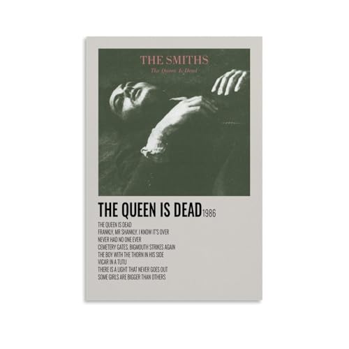 ZDXTYH The Queen Is Dead-The SmithsModerne ästhetische Dekodrucke für Schlafzimmer, Wohnzimmer, Büro, mit hochwertiger, lichtbeständiger Leinwand, 50 x 75 cm, "The Queen Is Dead-The Smiths" ZDXTYH The Queen Is Dead-The SmithsModerne ästhetische Dekodrucke für Schlafzimmer, Wohnzimmer, Büro, mit hochwertiger, lichtbeständiger Leinwand, 50 x 75 cm, "The Queen Is Dead-The Smiths" von ZDXTYH