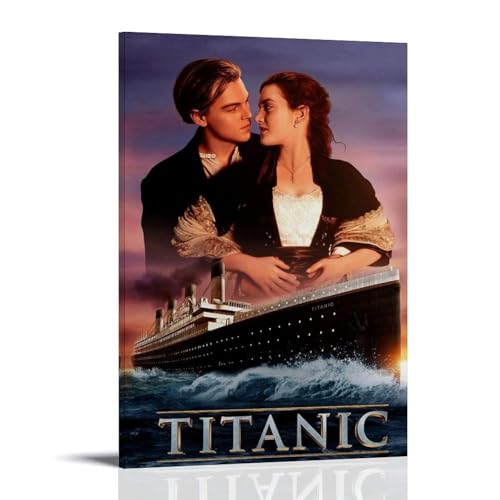ZDXTYH TitanicModerne ästhetische Dekodrucke für Schlafzimmer, Wohnzimmer, Büro, mit hochwertiger, lichtbeständiger Leinwand, 40 x 60 cm, Titanic ZDXTYH TitanicModerne ästhetische Dekodrucke für Schlafzimmer, Wohnzimmer, Büro, mit hochwertiger, lichtbeständiger Leinwand, 40 x 60 cm, Titanic von ZDXTYH
