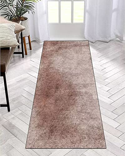 Läufer Teppich Lang Flur rutschfest Waschbar 100X350CM Küche Korridor TeppichLäufer für Flur Dunkelbraun Schlafzimmer Wohnzimmer Polyester Teppichmatte Dauerhaft, Anpassbar Küchenteppich Meterware Läufer Teppich Lang Flur rutschfest Waschbar 100X350CM Küche Korridor TeppichLäufer für Flur Dunkelbraun Schlafzimmer Wohnzimmer Polyester Teppichmatte Dauerhaft, Anpassbar Küchenteppich Meterware von ZDYHMrj