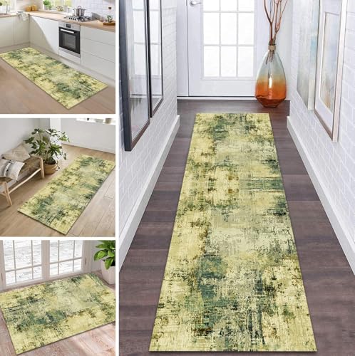 Teppich Läufer Flur Küche rutschfest waschbar Flurläufer Lang 120X400CM Kücheläufer 3D Braun Grün Teppichmatte Meterware Bettvorleger für Flur Esszimmer Schlafzimmer Wohnzimmer Schmutzfangteppich Teppich Läufer Flur Küche rutschfest waschbar Flurläufer Lang 120X400CM Kücheläufer 3D Braun Grün Teppichmatte Meterware Bettvorleger für Flur Esszimmer Schlafzimmer Wohnzimmer Schmutzfangteppich von ZDYHMrj