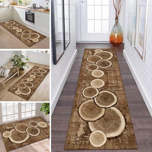 Teppich Läufer Flur Küche rutschfest waschbar Küchenläufer Korridor Tepiche Lang 80X300CM Dunkelbraun Teppichläufer Matte Meterware Kücheteppich Schlafzimmer Wohnzimmer Esszimmer Breit 40-120cm Teppich Läufer Flur Küche rutschfest waschbar Küchenläufer Korridor Tepiche Lang 80X300CM Dunkelbraun Teppichläufer Matte Meterware Kücheteppich Schlafzimmer Wohnzimmer Esszimmer Breit 40-120cm von ZDYHMrj