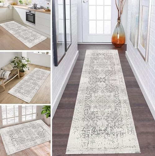 Teppich Läufer Flur Küche rutschfest waschbar Teppichläufer Lang 110X280CM Moroccan Grau Modern Polyester Küchenläufer Teppich Meterware Korridor Tepiche Esszimmer Eingang Wohnzimmer Schmutzfangmatte Teppich Läufer Flur Küche rutschfest waschbar Teppichläufer Lang 110X280CM Moroccan Grau Modern Polyester Küchenläufer Teppich Meterware Korridor Tepiche Esszimmer Eingang Wohnzimmer Schmutzfangmatte von ZDYHMrj