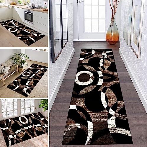 Teppich Läufer Flur Küche rutschfest waschbar Teppichläufer Lang 60X200CM 3D Braun Schwarz Modern Design Meterware Korridor Tepiche Esszimmer Schlafzimmer Wohnzimmer Schmutzfangmatte Küchenteppich Teppich Läufer Flur Küche rutschfest waschbar Teppichläufer Lang 60X200CM 3D Braun Schwarz Modern Design Meterware Korridor Tepiche Esszimmer Schlafzimmer Wohnzimmer Schmutzfangmatte Küchenteppich von ZDYHMrj