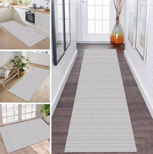 Teppich Läufer Flur Küche rutschfest waschbar Teppichläufer Lang Korridor Tepiche 60X160CM Grau Weiß Schwarz Küchenteppich Meterware Bodenmatte Esszimmer Schlafzimmer Wohnzimmer Schmutzfangmatte Teppich Läufer Flur Küche rutschfest waschbar Teppichläufer Lang Korridor Tepiche 60X160CM Grau Weiß Schwarz Küchenteppich Meterware Bodenmatte Esszimmer Schlafzimmer Wohnzimmer Schmutzfangmatte von ZDYHMrj