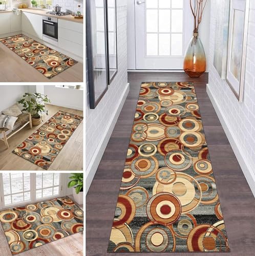 Teppich Läufer Flur Küche rutschfest waschbar Teppichläufer Lang Rot Braun Grau 120X240CM Modern Design Meterware Korridor Tepiche Esszimmer Schlafzimmer Wohnzimmer Schmutzfangmatte Küchenteppich Teppich Läufer Flur Küche rutschfest waschbar Teppichläufer Lang Rot Braun Grau 120X240CM Modern Design Meterware Korridor Tepiche Esszimmer Schlafzimmer Wohnzimmer Schmutzfangmatte Küchenteppich von ZDYHMrj