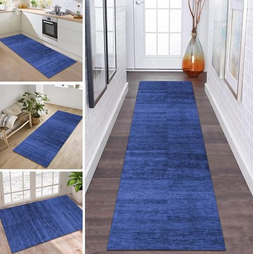 Teppich Läufer Lang Flur Küche rutschfest Waschbar Küchenläufer 60X160CM Blau Abstract Teppichmatten Polyester Korridor Teppichläufer Flur Wohnzimmer Schlafzimmer Schmutzfangmatte Küchenteppich Teppich Läufer Lang Flur Küche rutschfest Waschbar Küchenläufer 60X160CM Blau Abstract Teppichmatten Polyester Korridor Teppichläufer Flur Wohnzimmer Schlafzimmer Schmutzfangmatte Küchenteppich von ZDYHMrj