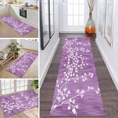 Teppich Läufer Lang Flur Küche rutschfest waschbar Korridor Tepiche Küchenläufer 70X180CM Violett Rosa Flurteppich Teppichmatten Meterware Kücheteppich Schlafzimmer Wohnzimmer Flurmatten Esszimmer Teppich Läufer Lang Flur Küche rutschfest waschbar Korridor Tepiche Küchenläufer 70X180CM Violett Rosa Flurteppich Teppichmatten Meterware Kücheteppich Schlafzimmer Wohnzimmer Flurmatten Esszimmer von ZDYHMrj