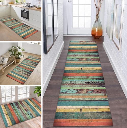 Teppich Läufer Lang Küche Flur Teppichläufer Rutschfest Waschbar Küchenläufer Teppichmatten Bunt Streifen Flurmatten 50X80CM Schmutzfangmatte Meterware Schlafzimmer Wohnzimmer Esszimmer Küchenteppich Teppich Läufer Lang Küche Flur Teppichläufer Rutschfest Waschbar Küchenläufer Teppichmatten Bunt Streifen Flurmatten 50X80CM Schmutzfangmatte Meterware Schlafzimmer Wohnzimmer Esszimmer Küchenteppich von ZDYHMrj