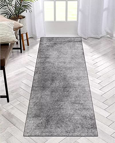 ZDYHMrj Läufer Teppich Lang Flur rutschfest Waschbar 40X150CM Küche Korridor TeppichLäufer für Flur Grau Schlafzimmer Wohnzimmer Polyester Teppichmatte Dauerhaft, Anpassbar Küchenteppich Meterware ZDYHMrj Läufer Teppich Lang Flur rutschfest Waschbar 40X150CM Küche Korridor TeppichLäufer für Flur Grau Schlafzimmer Wohnzimmer Polyester Teppichmatte Dauerhaft, Anpassbar Küchenteppich Meterware von ZDYHMrj