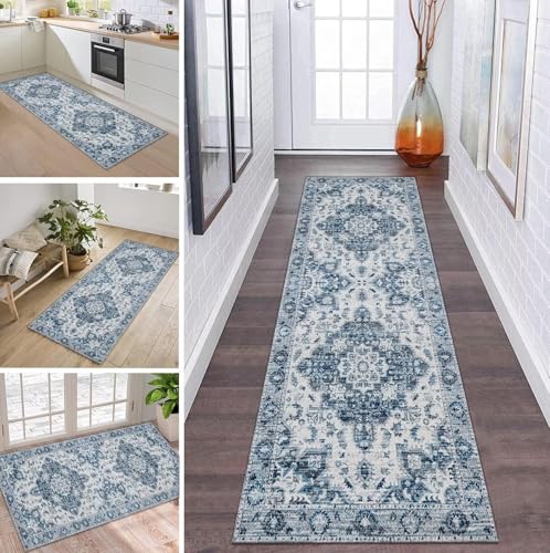 ZDYHMrj Läufer Teppich Lang Flur rutschfest Waschbar Küche Korridor Teppichläufer Boho Blau 90X140CM Lange Teppichmatten Küchenläufer Wohnzimmer Kinderzimmer Anpassbare Küchenteppich Meterware ZDYHMrj Läufer Teppich Lang Flur rutschfest Waschbar Küche Korridor Teppichläufer Boho Blau 90X140CM Lange Teppichmatten Küchenläufer Wohnzimmer Kinderzimmer Anpassbare Küchenteppich Meterware von ZDYHMrj