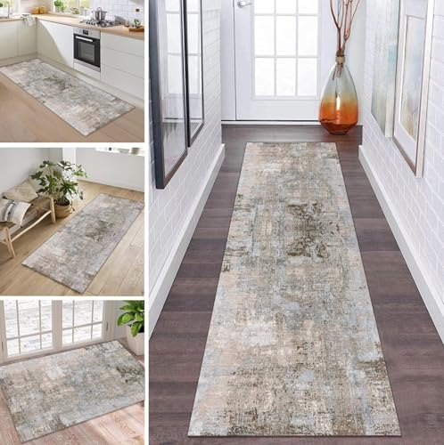 ZDYHMrj Läufer Teppich Lang Flur rutschfest Waschbar Küche Korridor Teppichläufer Braun 90X280CM Lange Teppichmatten Küchenläufer Wohnzimmer Kinderzimmer Anpassbare Küchenteppich Meterware ZDYHMrj Läufer Teppich Lang Flur rutschfest Waschbar Küche Korridor Teppichläufer Braun 90X280CM Lange Teppichmatten Küchenläufer Wohnzimmer Kinderzimmer Anpassbare Küchenteppich Meterware von ZDYHMrj