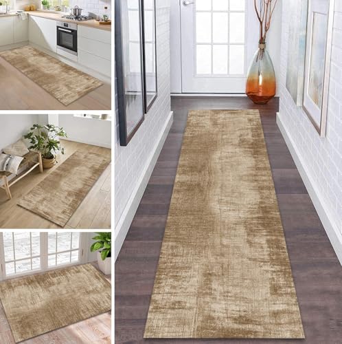 ZDYHMrj Teppich Flur Meterware Küche 3D Braun Langer Läufer Flur rutschfest 90x200cm küchenläufer Teppichläufer Waschbar Modern Schlafzimmer Läufer Modern Wohnzimmer ZDYHMrj Teppich Flur Meterware Küche 3D Braun Langer Läufer Flur rutschfest 90x200cm küchenläufer Teppichläufer Waschbar Modern Schlafzimmer Läufer Modern Wohnzimmer von ZDYHMrj