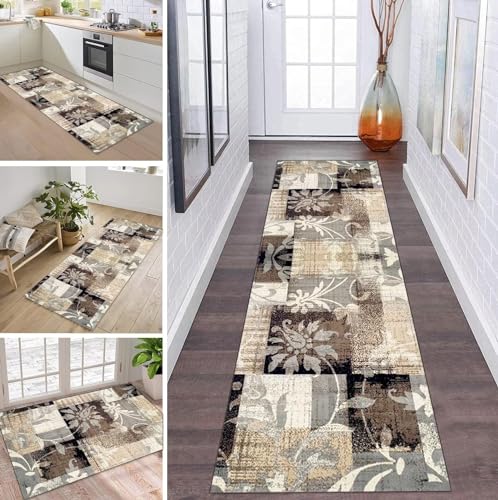 ZDYHMrj Teppich Läufer Flur Abstract rutschfest 40x120cm Korridor Teppichläufer Waschbar Modern Schlafzimmer Wohnzimmer Läufer Teppich Breite 40-120cm ZDYHMrj Teppich Läufer Flur Abstract rutschfest 40x120cm Korridor Teppichläufer Waschbar Modern Schlafzimmer Wohnzimmer Läufer Teppich Breite 40-120cm von ZDYHMrj