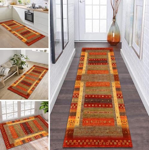 ZDYHMrj Teppich Läufer Flur Küche rutschfest waschbar Flurläufer Lang 110X500CM Kücheläufer Boho Bunt Teppichmatte Meterware Bettvorleger für Flur Esszimmer Schlafzimmer Wohnzimmer Schmutzfangteppich ZDYHMrj Teppich Läufer Flur Küche rutschfest waschbar Flurläufer Lang 110X500CM Kücheläufer Boho Bunt Teppichmatte Meterware Bettvorleger für Flur Esszimmer Schlafzimmer Wohnzimmer Schmutzfangteppich von ZDYHMrj