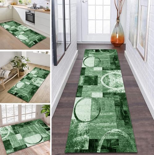 ZDYHMrj Teppich Läufer Flur Küche rutschfest waschbar Flurläufer Lang 120X400CM Kücheläufer Hellgrün Teppichmatte Meterware Bettvorleger für Flur Esszimmer Schlafzimmer Wohnzimmer Schmutzfangteppich ZDYHMrj Teppich Läufer Flur Küche rutschfest waschbar Flurläufer Lang 120X400CM Kücheläufer Hellgrün Teppichmatte Meterware Bettvorleger für Flur Esszimmer Schlafzimmer Wohnzimmer Schmutzfangteppich von ZDYHMrj