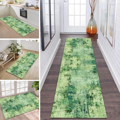 ZDYHMrj Teppich Läufer Flur Küche rutschfest waschbar Flurläufer Lang 40X120CM Kücheläufer 3D Grün Teppichmatte Meterware Bettvorleger für Flur Esszimmer Schlafzimmer Wohnzimmer Schmutzfangteppich ZDYHMrj Teppich Läufer Flur Küche rutschfest waschbar Flurläufer Lang 40X120CM Kücheläufer 3D Grün Teppichmatte Meterware Bettvorleger für Flur Esszimmer Schlafzimmer Wohnzimmer Schmutzfangteppich von ZDYHMrj