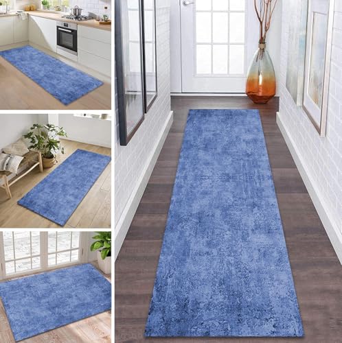 ZDYHMrj Teppich Läufer Flur Küche rutschfest waschbar Flurläufer Lang 50X120CM Kücheläufer Dunkelblau Teppichmatte Meterware Bettvorleger für Flur Esszimmer Schlafzimmer Wohnzimmer Schmutzfangteppich ZDYHMrj Teppich Läufer Flur Küche rutschfest waschbar Flurläufer Lang 50X120CM Kücheläufer Dunkelblau Teppichmatte Meterware Bettvorleger für Flur Esszimmer Schlafzimmer Wohnzimmer Schmutzfangteppich von ZDYHMrj
