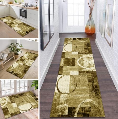 ZDYHMrj Teppich Läufer Flur Küche rutschfest waschbar Flurläufer Lang 50X120CM Kücheläufer Hellbraun Teppichmatte Meterware Bettvorleger für Flur Esszimmer Schlafzimmer Wohnzimmer Schmutzfangteppich ZDYHMrj Teppich Läufer Flur Küche rutschfest waschbar Flurläufer Lang 50X120CM Kücheläufer Hellbraun Teppichmatte Meterware Bettvorleger für Flur Esszimmer Schlafzimmer Wohnzimmer Schmutzfangteppich von ZDYHMrj