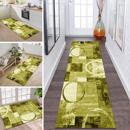 ZDYHMrj Teppich Läufer Flur Küche rutschfest waschbar Flurläufer Lang 70X350CM Kücheläufer Gelb Grün Teppichmatte Meterware Bettvorleger für Flur Esszimmer Schlafzimmer Wohnzimmer Schmutzfangteppich ZDYHMrj Teppich Läufer Flur Küche rutschfest waschbar Flurläufer Lang 70X350CM Kücheläufer Gelb Grün Teppichmatte Meterware Bettvorleger für Flur Esszimmer Schlafzimmer Wohnzimmer Schmutzfangteppich von ZDYHMrj