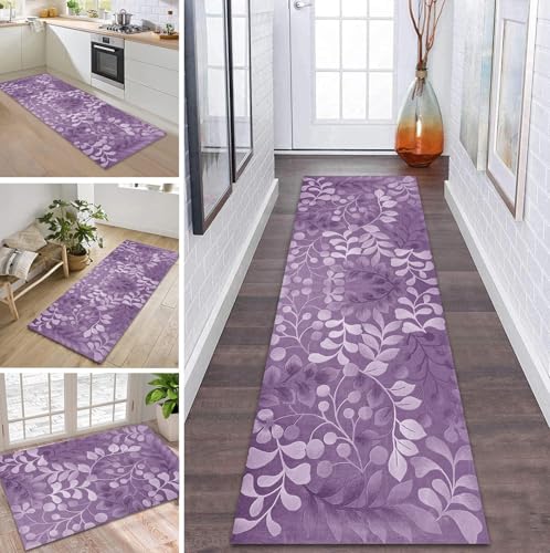 ZDYHMrj Teppich Läufer Flur Küche rutschfest waschbar Flurläufer Lang 70X500CM Kücheläufer Violett Teppichmatte Meterware Bettvorleger für Flur Esszimmer Schlafzimmer Wohnzimmer Schmutzfangteppich ZDYHMrj Teppich Läufer Flur Küche rutschfest waschbar Flurläufer Lang 70X500CM Kücheläufer Violett Teppichmatte Meterware Bettvorleger für Flur Esszimmer Schlafzimmer Wohnzimmer Schmutzfangteppich von ZDYHMrj