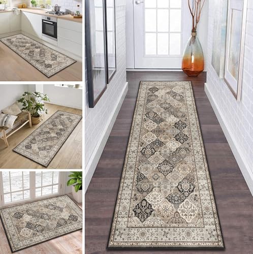 ZDYHMrj Teppich Läufer Flur Küche rutschfest waschbar Flurläufer Lang 80X350CM Kücheläufer Vintage Teppichmatte Meterware Bettvorleger für Flur Esszimmer Schlafzimmer Wohnzimmer Schmutzfangteppich ZDYHMrj Teppich Läufer Flur Küche rutschfest waschbar Flurläufer Lang 80X350CM Kücheläufer Vintage Teppichmatte Meterware Bettvorleger für Flur Esszimmer Schlafzimmer Wohnzimmer Schmutzfangteppich von ZDYHMrj