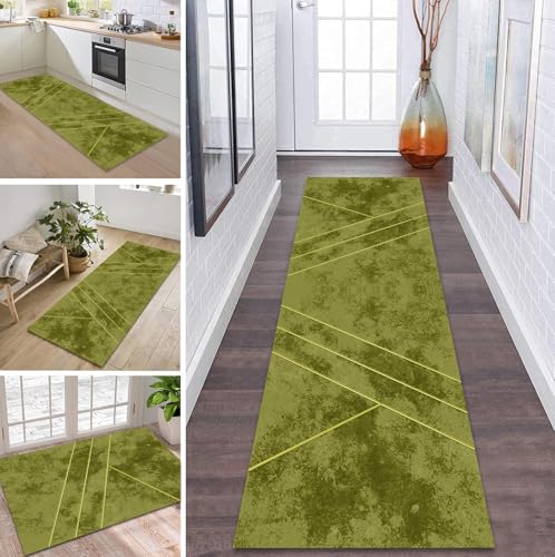 ZDYHMrj Teppich Läufer Flur Küche rutschfest waschbar Flurläufer Lang 80X400CM Kücheläufer Gelb Grün Teppichmatte Meterware Bettvorleger für Flur Esszimmer Schlafzimmer Wohnzimmer Schmutzfangteppich ZDYHMrj Teppich Läufer Flur Küche rutschfest waschbar Flurläufer Lang 80X400CM Kücheläufer Gelb Grün Teppichmatte Meterware Bettvorleger für Flur Esszimmer Schlafzimmer Wohnzimmer Schmutzfangteppich von ZDYHMrj