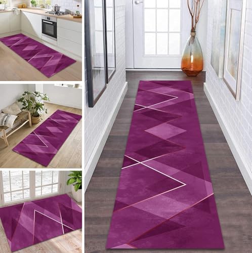 ZDYHMrj Teppich Läufer Flur Küche rutschfest waschbar Flurläufer Lang 90X400CM Kücheläufer Rosa Teppichmatte Meterware Bettvorleger für Flur Esszimmer Schlafzimmer Wohnzimmer Schmutzfangteppich ZDYHMrj Teppich Läufer Flur Küche rutschfest waschbar Flurläufer Lang 90X400CM Kücheläufer Rosa Teppichmatte Meterware Bettvorleger für Flur Esszimmer Schlafzimmer Wohnzimmer Schmutzfangteppich von ZDYHMrj