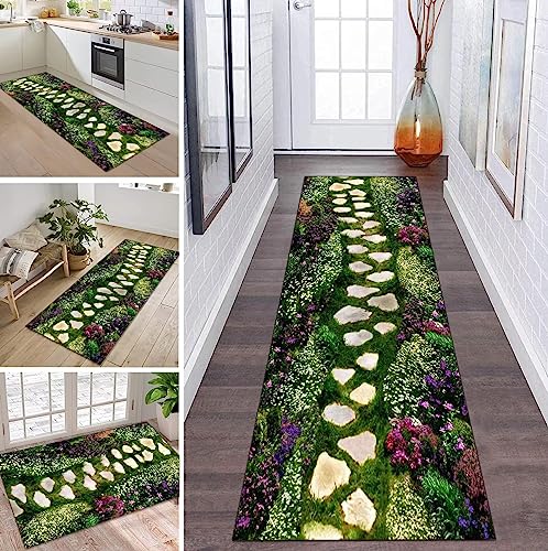 ZDYHMrj Teppich Läufer Flur Küche rutschfest waschbar Teppichläufer Lang 120X300CM 3D Grün Modern Design Meterware Korridor Tepiche Esszimmer Schlafzimmer Wohnzimmer Schmutzfangmatte Küchenteppich ZDYHMrj Teppich Läufer Flur Küche rutschfest waschbar Teppichläufer Lang 120X300CM 3D Grün Modern Design Meterware Korridor Tepiche Esszimmer Schlafzimmer Wohnzimmer Schmutzfangmatte Küchenteppich von ZDYHMrj