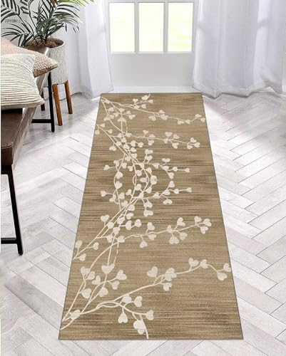 ZDYHMrj Teppich Läufer Flur Küche rutschfest waschbar Teppichläufer Lang 50X90CM Braun Modern Design Meterware Korridor Tepiche Esszimmer Schlafzimmer Wohnzimmer Schmutzfangmatte Küchenteppich ZDYHMrj Teppich Läufer Flur Küche rutschfest waschbar Teppichläufer Lang 50X90CM Braun Modern Design Meterware Korridor Tepiche Esszimmer Schlafzimmer Wohnzimmer Schmutzfangmatte Küchenteppich von ZDYHMrj