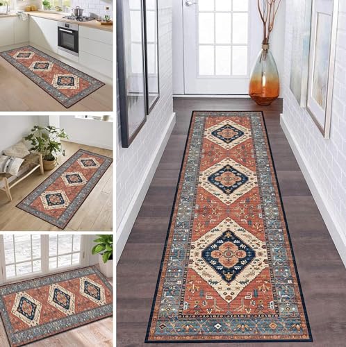 ZDYHMrj Teppich Läufer Flur Küche rutschfest waschbar Teppichläufer Lang Boho Red 100X200CM Modern Design Meterware Korridor Tepiche Esszimmer Schlafzimmer Wohnzimmer Schmutzfangmatte Küchenteppich ZDYHMrj Teppich Läufer Flur Küche rutschfest waschbar Teppichläufer Lang Boho Red 100X200CM Modern Design Meterware Korridor Tepiche Esszimmer Schlafzimmer Wohnzimmer Schmutzfangmatte Küchenteppich von ZDYHMrj